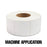 3" x 3" Ultra Removable Adhesive Printer Labels for Machine Applications - 2000 Labels Per Roll, 4 Pack Roll