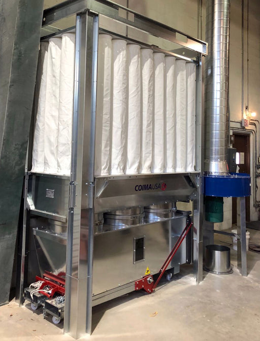 Coima 200 Gallon Forklift Dumpbin for SHK Series Dust Collectors