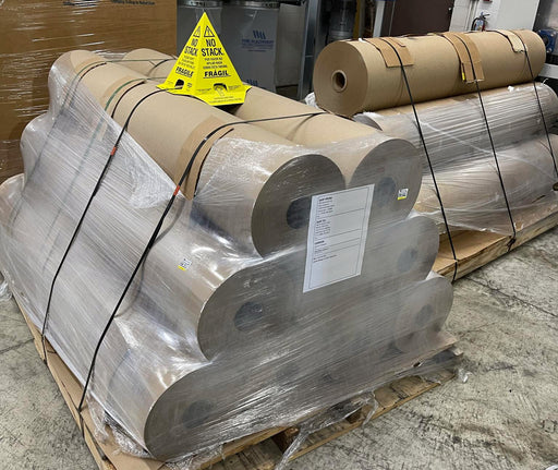 67” Wide x 2500’ Length, #40 Weight Kraft Paper Rolls – Pallet of 6 Rolls