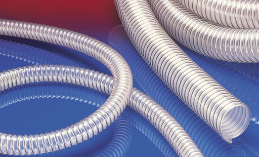 2" - 4" Diameter Vacuum Hose, 25' & 50' Lengths