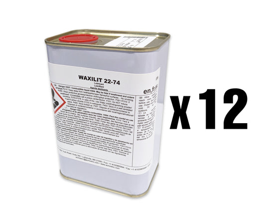 Waxilit 22-74 Moulder Table Lubricant, Non Hazmat - 0.7 kg, 2 & 12 Pack Cases