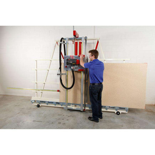 Safety Speed 7000M and 7000MA Heavy Duty Vertical Panel Saws (Shown with optional accessories)